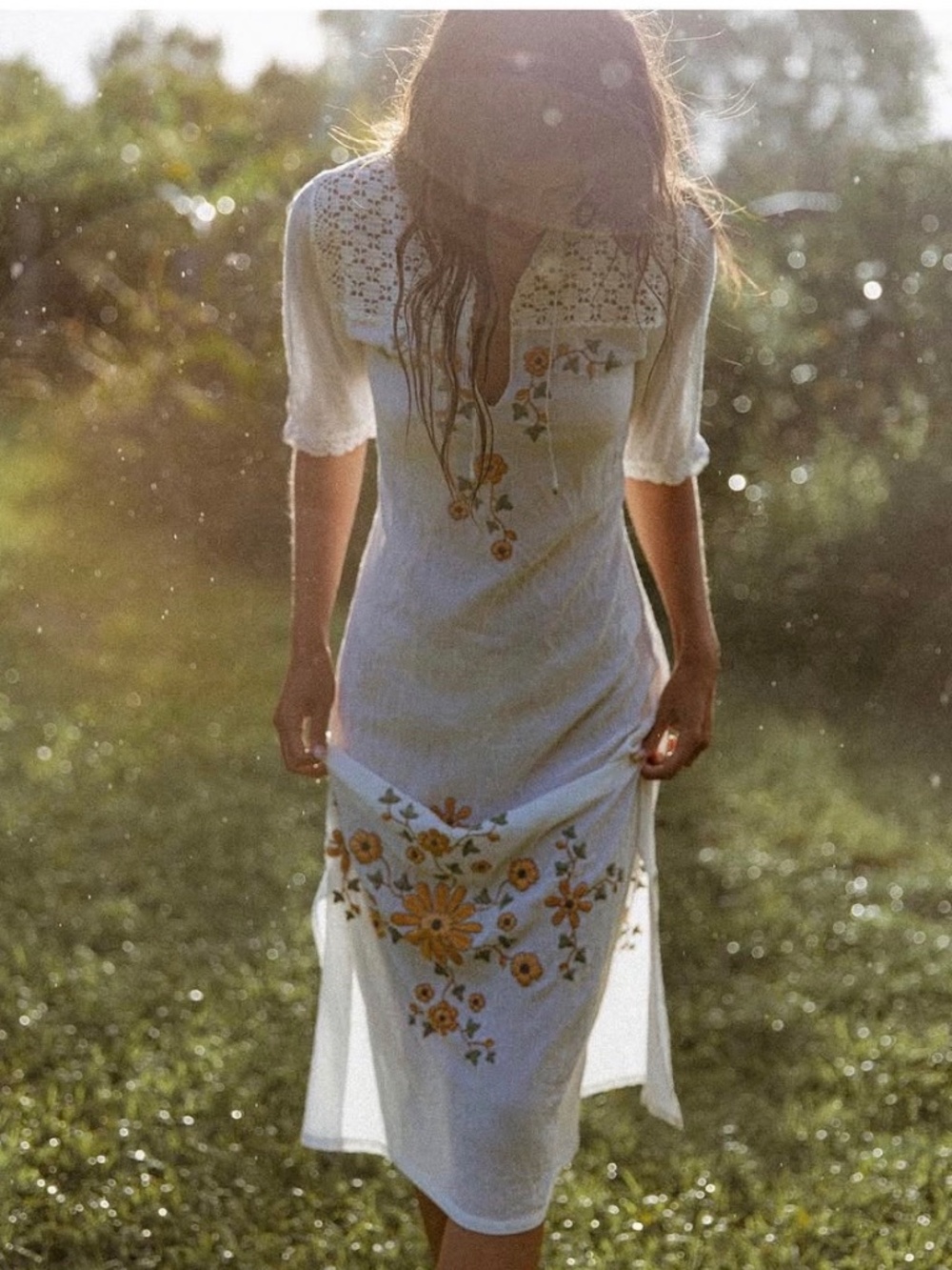 NWT Golden Brown the Label “Hinterland” Dress – xsmall